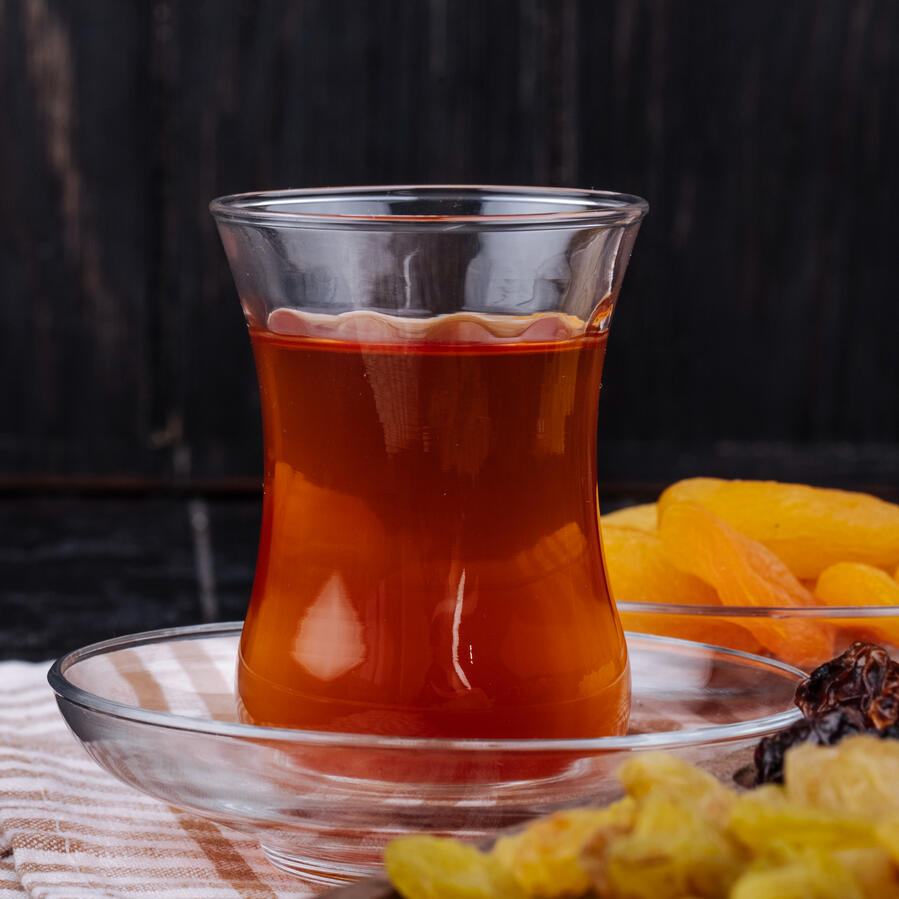Doman Tea An after-supper beverage naturally sweetened with dried persimmons. Widely popular in the Far East.